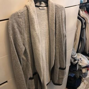 Three dots cardigan and vest